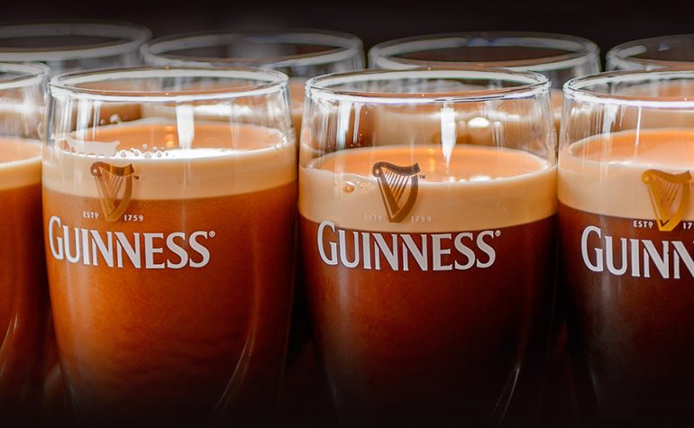 Акция 3+1 на пиво Guinness!